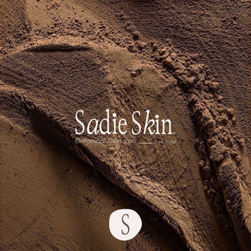 Sadie Skin botanical skincare logo and brand identity design
