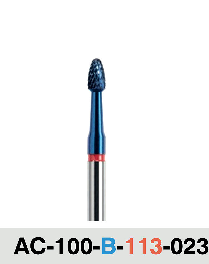 Carbide Double Cut AC Blue fine - Egg small