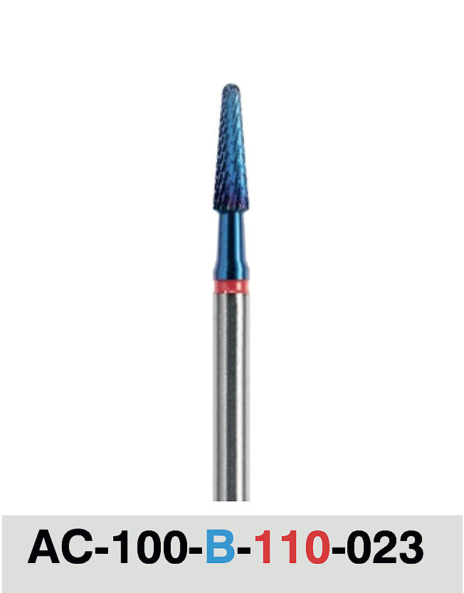 Carbide Double Cut AC Blue fine - Cone short