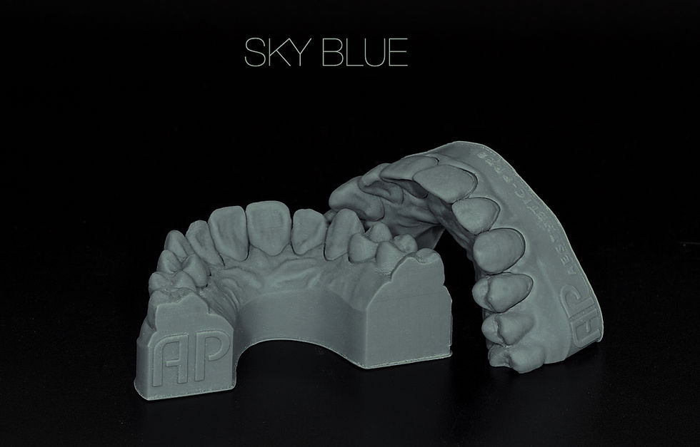 Thumbnail: 2 zahn modelle in blue