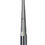Thumbnail: Carbide Bur - Cone small - FG Shank 19mm