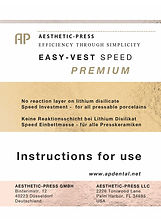 investment material powder packaging