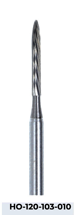 Carbide Bur - Torpedo - FG Shank 22mm