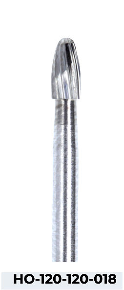 Carbide Bur - Egg - FG Shank 19mm