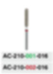 Zircon Oxide Abrasives, FG shank Cylinder