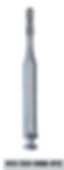Carbide Bur - Cylinder round - W Shank 22mm - Head 4,3mm