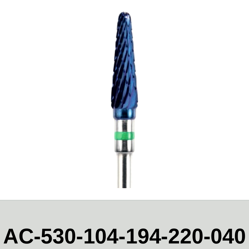Carbide AC Blue double cut - Thin