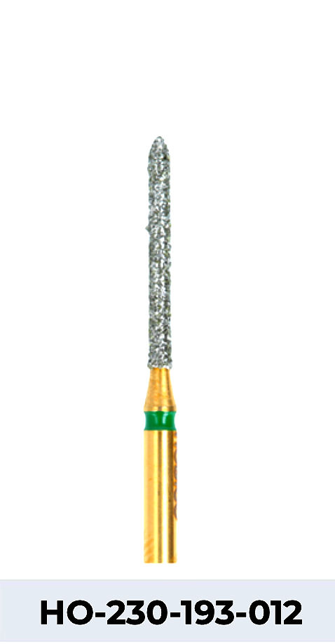 Lion Diamond Bur - Torpedo long thin - FG Shank