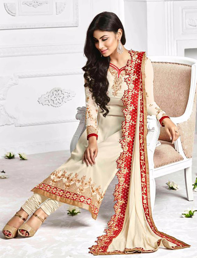 Thumbnail: Beautiful Designed Embroidered Salwar Suit