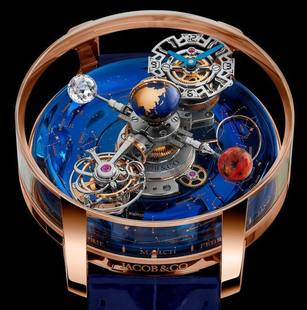 Jacob & Co. ASTRONOMIA SKY SAPPHIRE MARS Watch Replica AT113.40.AA.AA.A Jacob and Co Watch Price content media