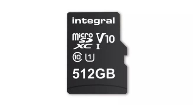 La nueva tarjeta microSD de mayor capacidad en el mundo tiene 512GB de almacenamiento