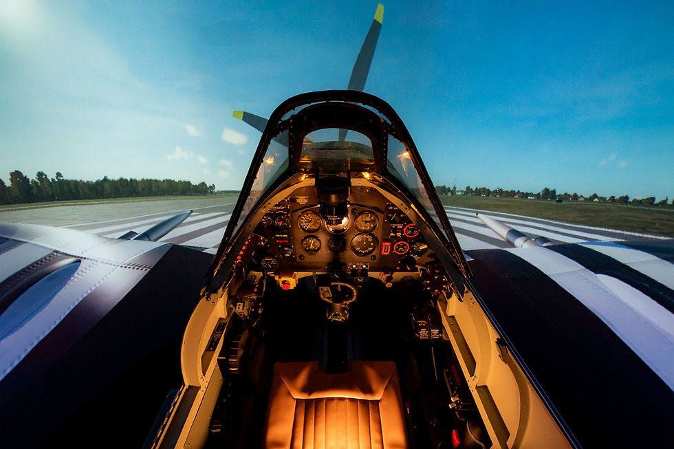 Thumbnail: Motion Spitfire Flight Simulator