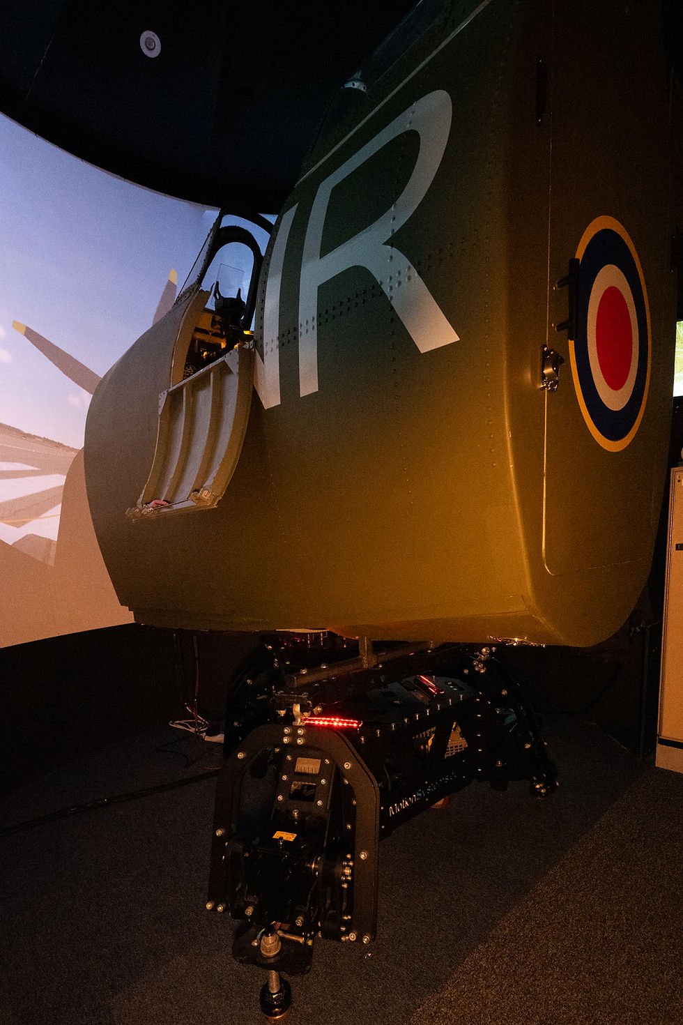 Thumbnail: Motion Spitfire Flight Simulator