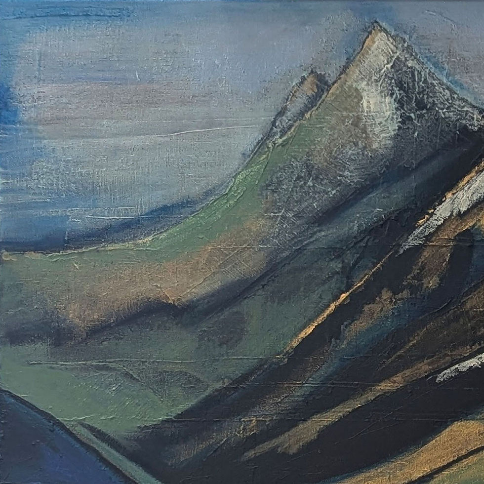 Miniaturbild: Mountain lake | 70 x 50 cm