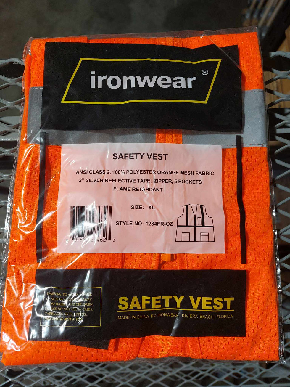 Thumbnail: Ironwear 1284-FR Safety Vest Orange