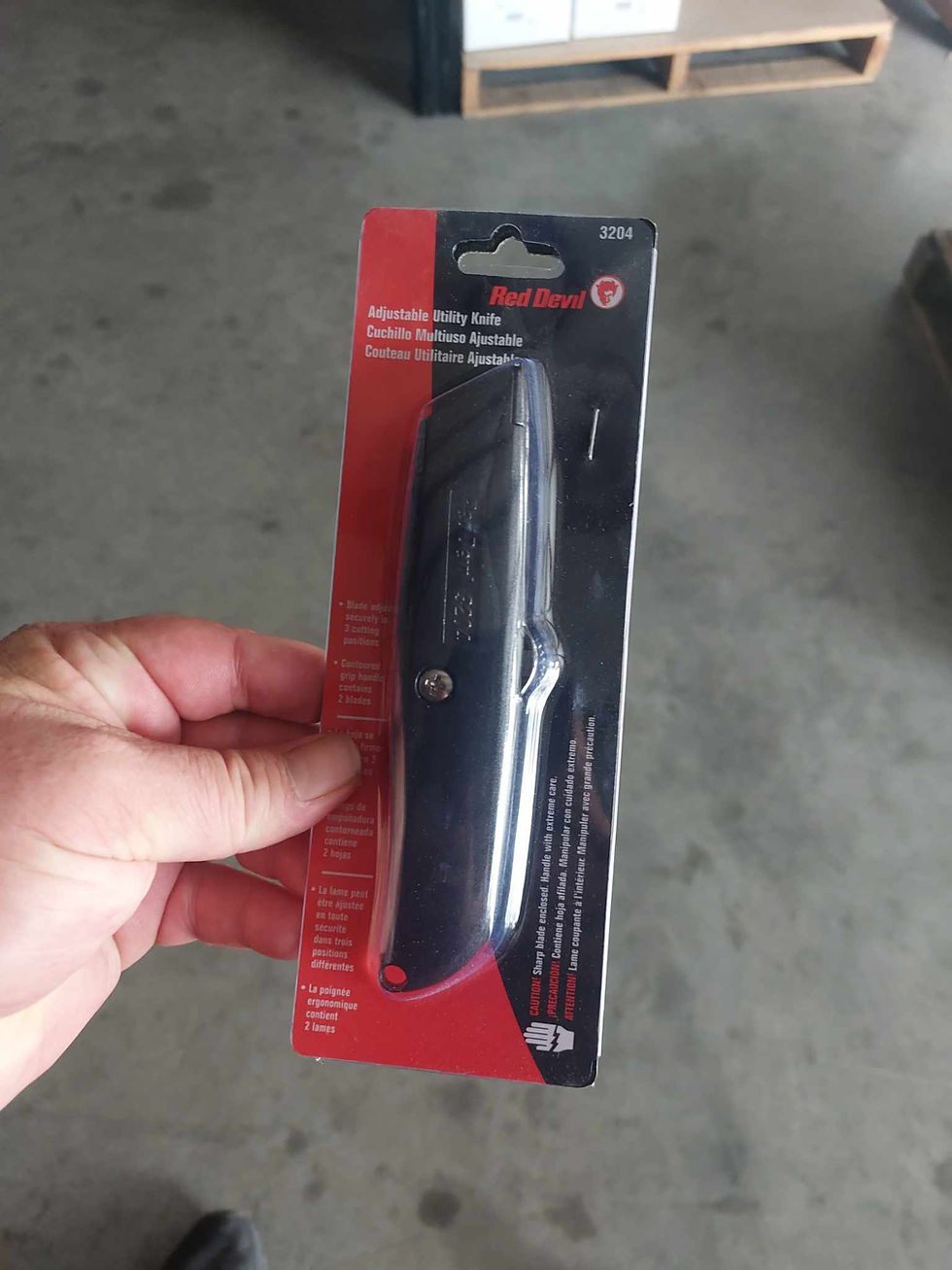 Thumbnail: Adjustable Utility Knife R3204