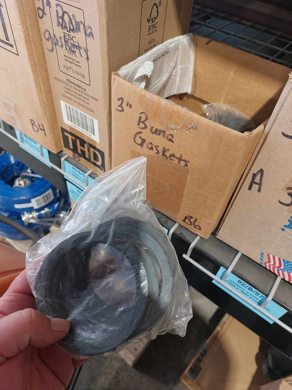 Thumbnail: Gasket 3" Buna 300N
