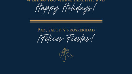 Happy Holidays, 2021