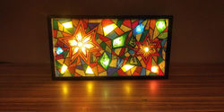 Flowers Illuminated drawing _ lamp