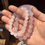 Thumbnail: Super clear rose quartz bracelet