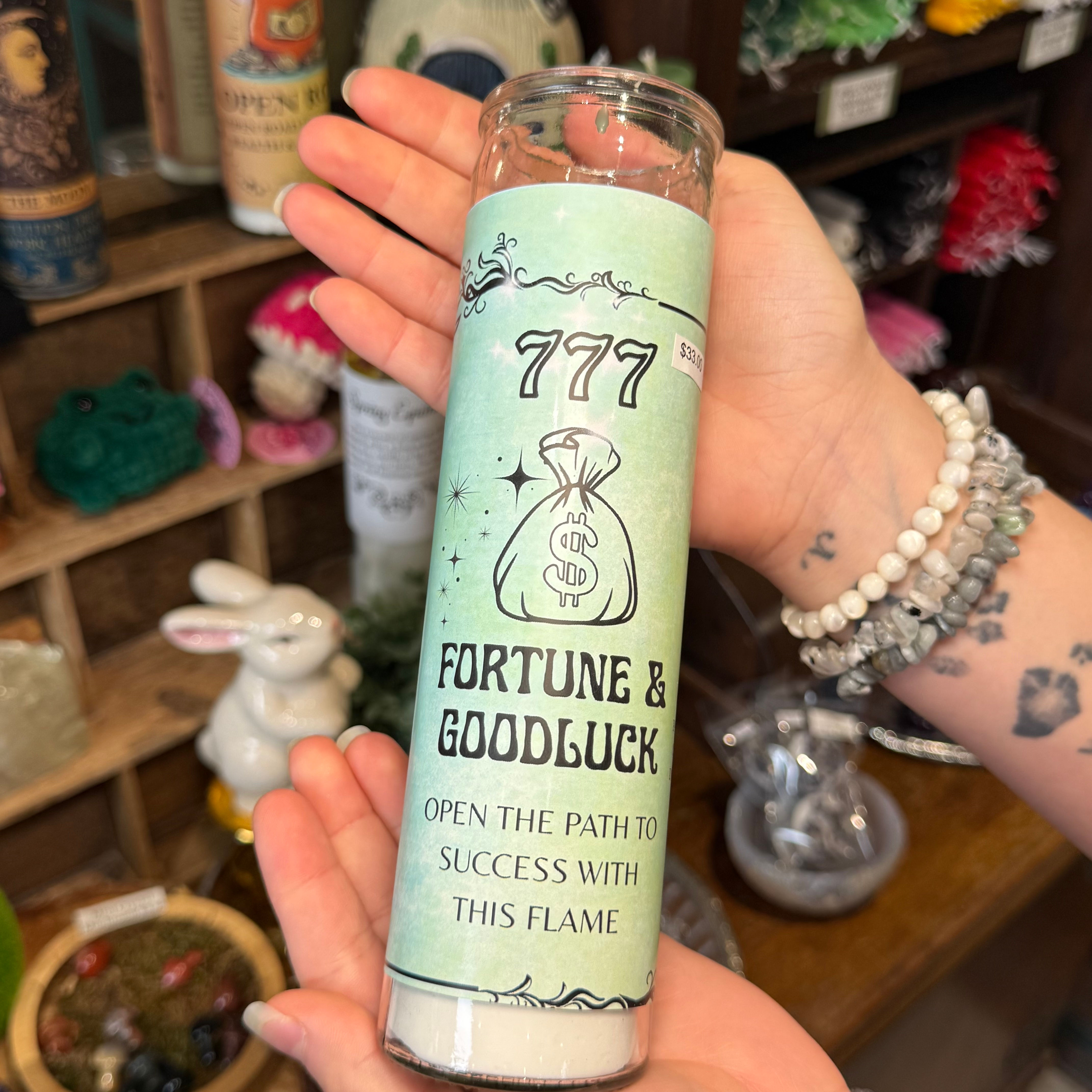 777 Abundance Candle