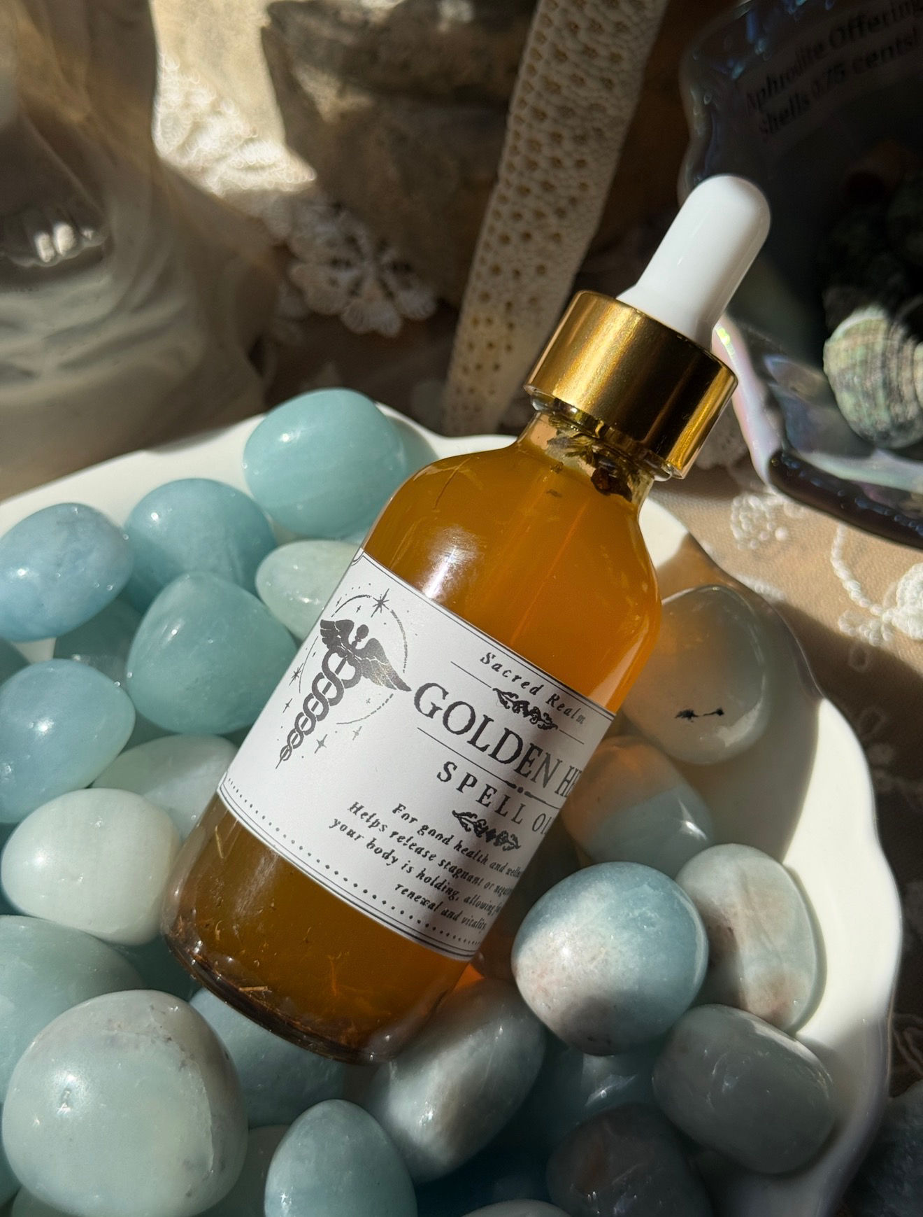 Golden Healer Spell Oil