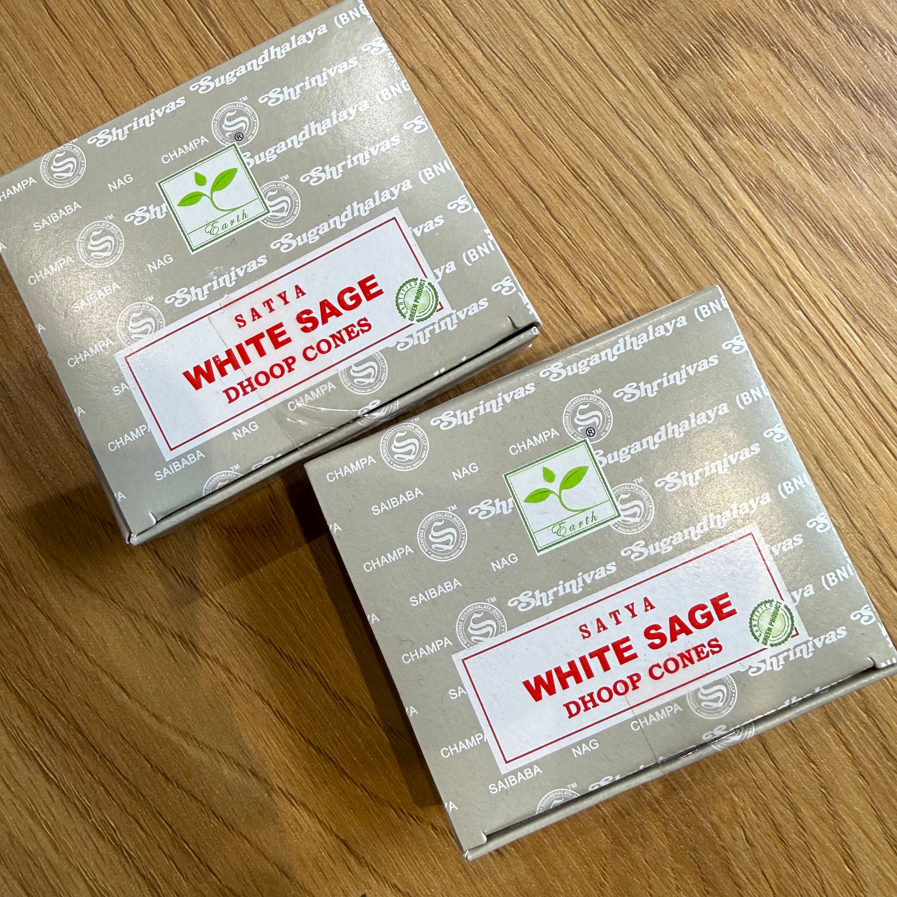 White Sage Incense Cones