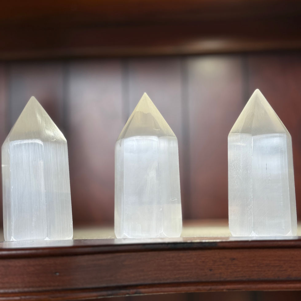 Thumbnail: Polished Selenite Towers