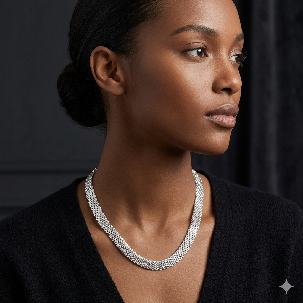 Net Chain Necklaces