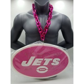 New York Jets Pink Big Foam Chain