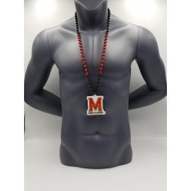 Maryland Terps Medallion on Bead