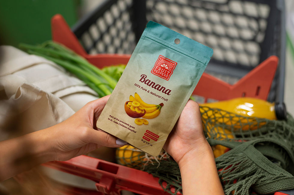 USA - Fruit and Peppers - 100% Pure & Natural Fruit snack