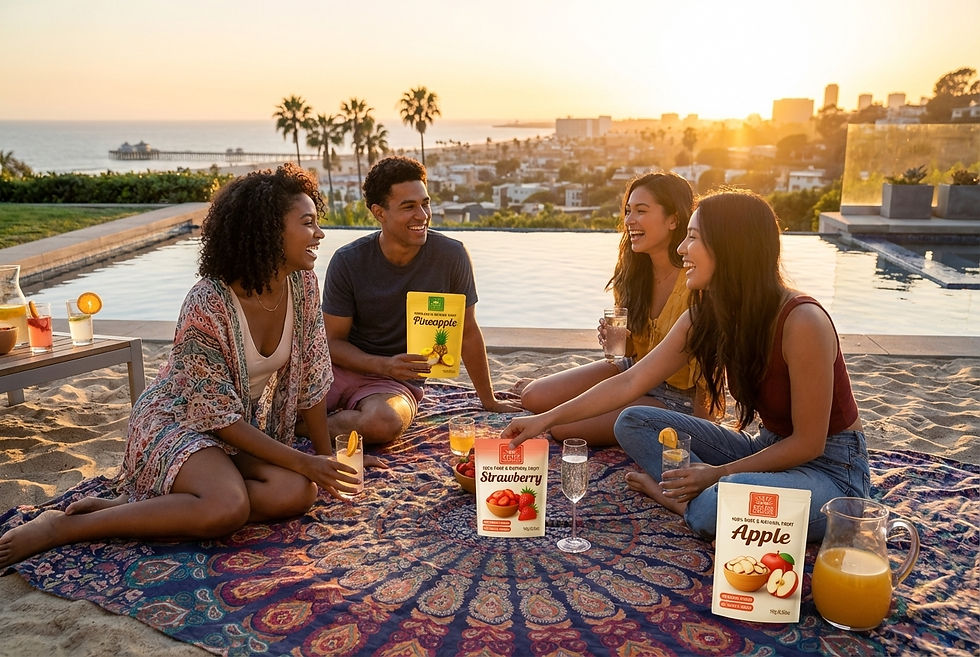 100% Pure & Natural Fruit snack snack in the USA