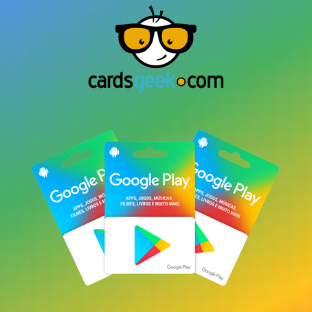 Google Play Cards By CardsGeek.com