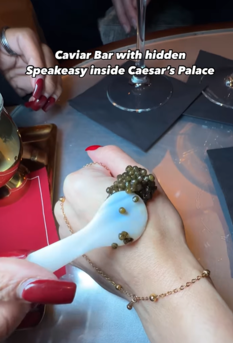 Experience Unmatched Luxury at Caspian Inside Caesars Palace