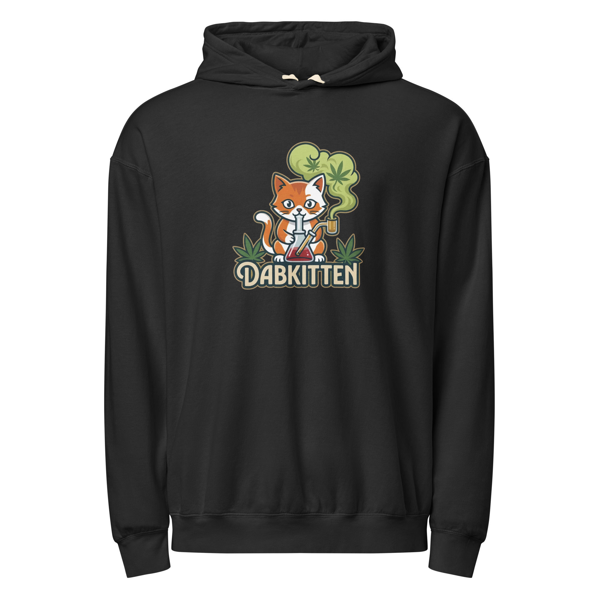 DabKitten lightweight hoodie