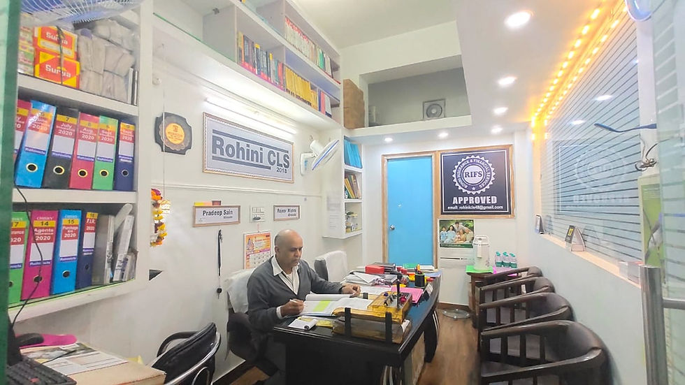 The RohiniCLS office in Delhi