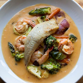 Vatapá Snapper & Prawns
