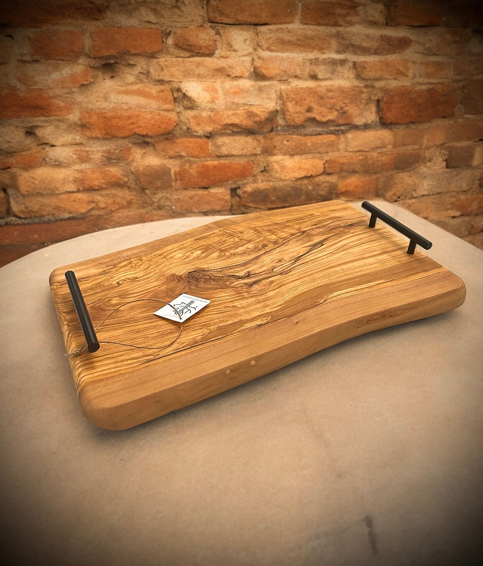 Thumbnail: Olive Wood Live Edge Charcuterie Board 21x13x1