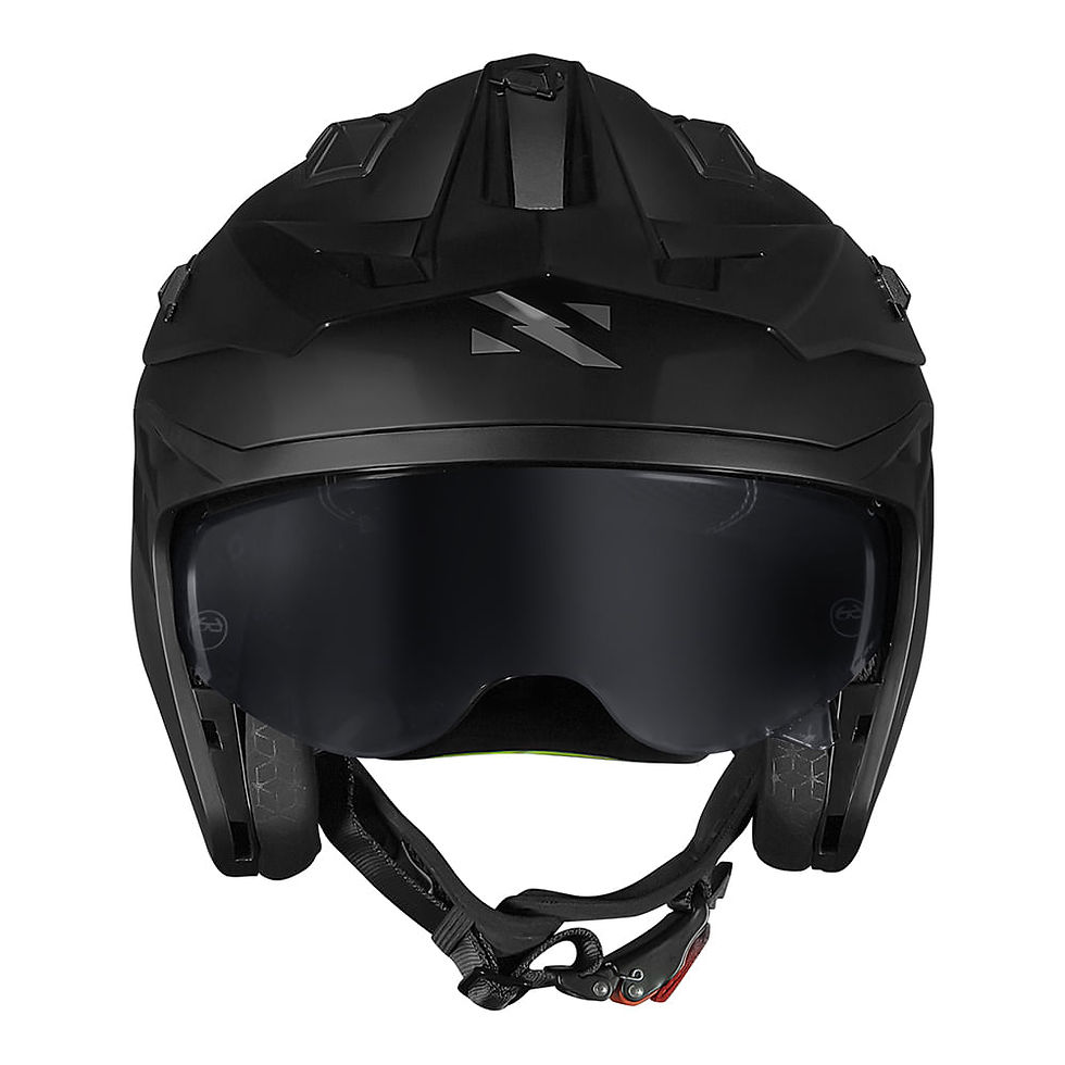 Miniatura: CAPACETE NORISK DARTH II PRETO FOSCO 