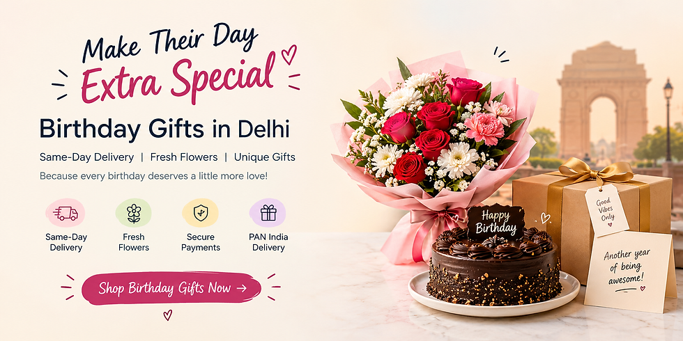 Birthday Gift Hampers in Delh