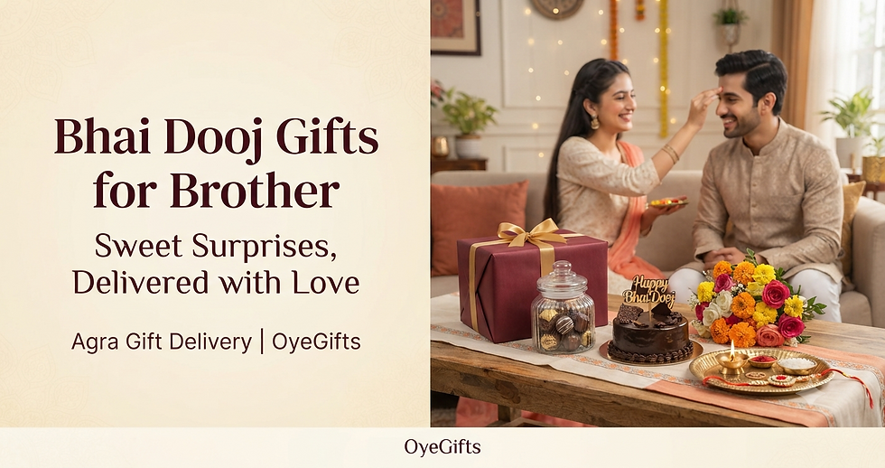 Bhai Dooj Gift Ideas for Brothers Delivered