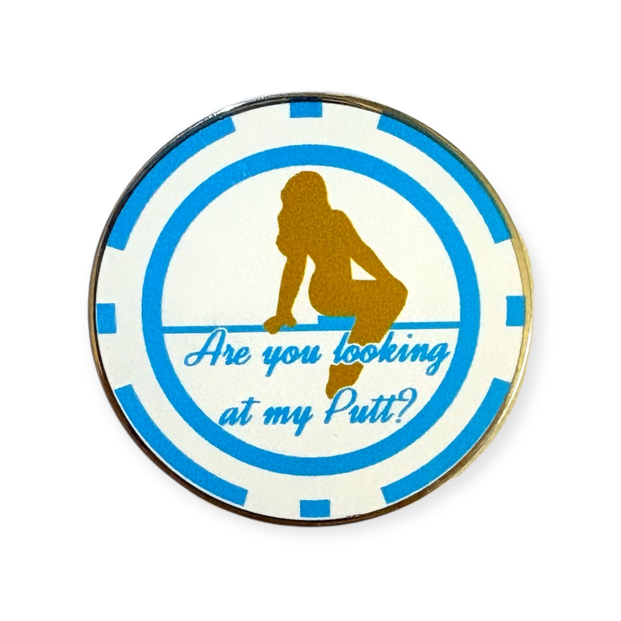 Are you looking at my putt?