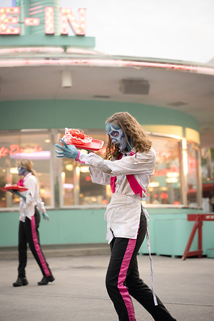 Halloween Horror Nights creative theme park photography