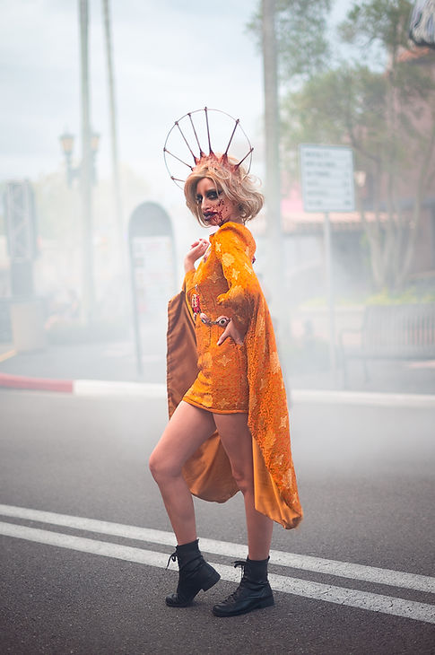 Halloween Horror Nights creative theme park photography