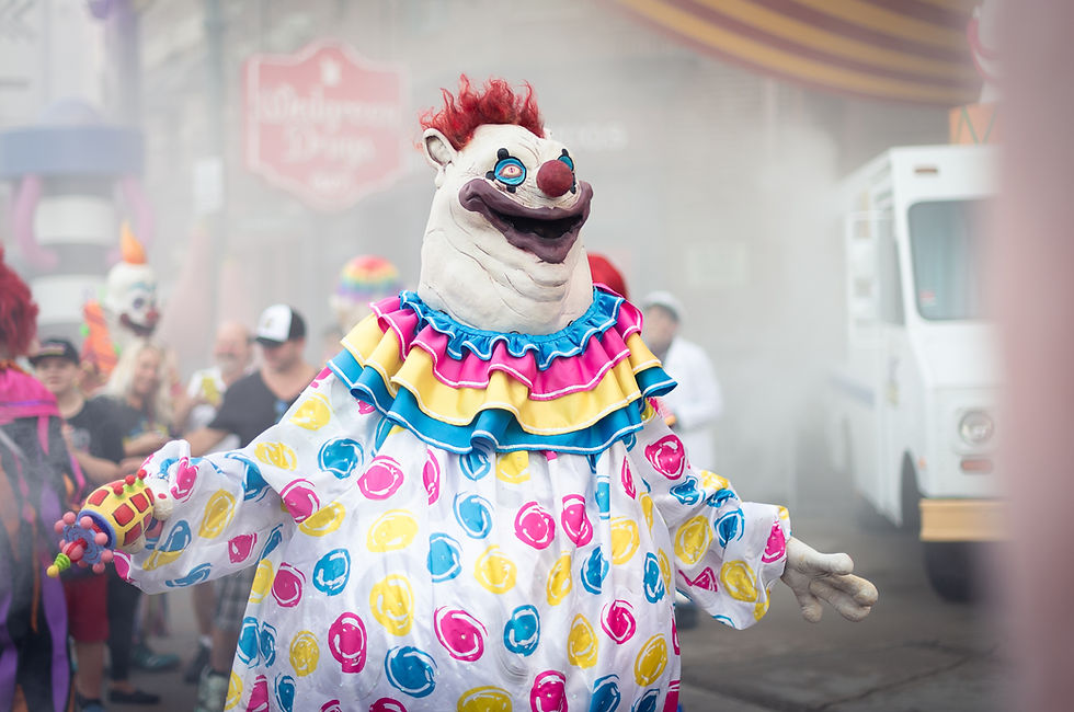 Halloween Horror Nights creative theme park photography