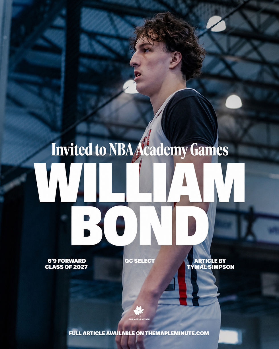 2027 Wing William Bond Continues His Rapid Rise