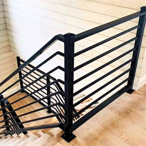 aluminum handrails and guardrails for staircases Paterson Iron Works NJ