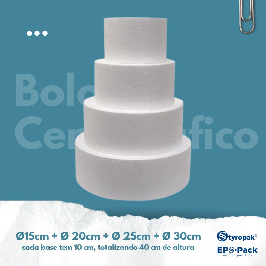 Base de bolo em EPS
