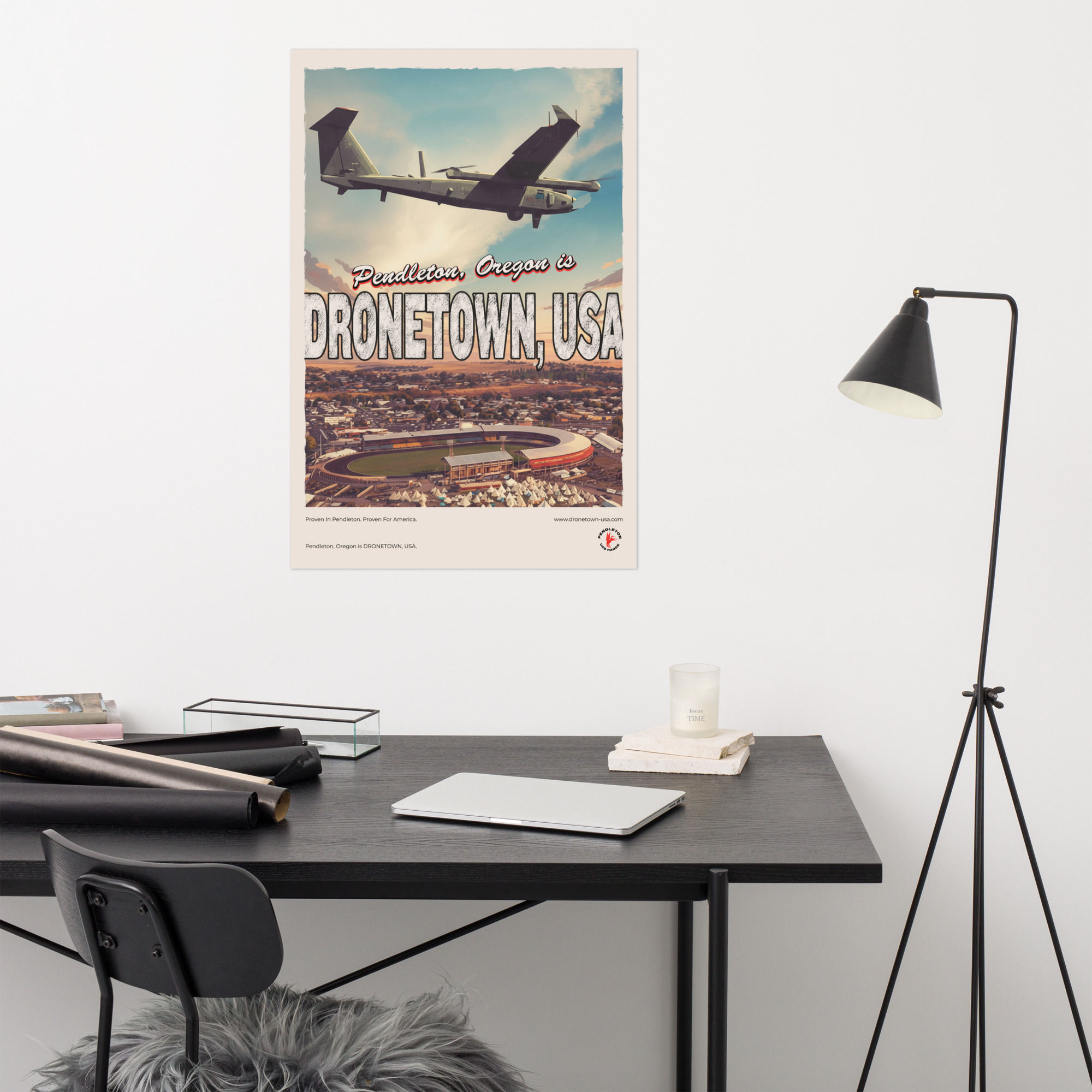 Pendleton is DRONETOWN, USA Poster